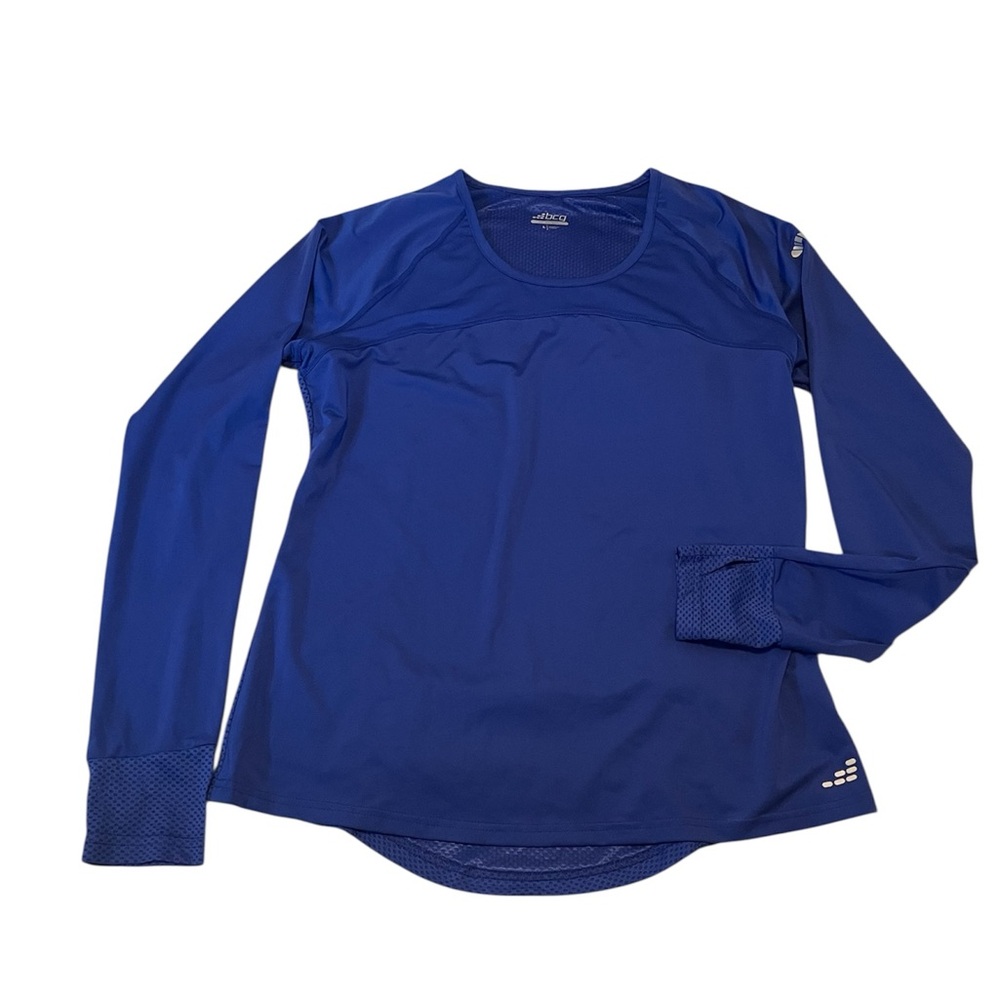 BCG Women’s Long Sleeve Tee - Blue~ Size Large‎ ~ active wear